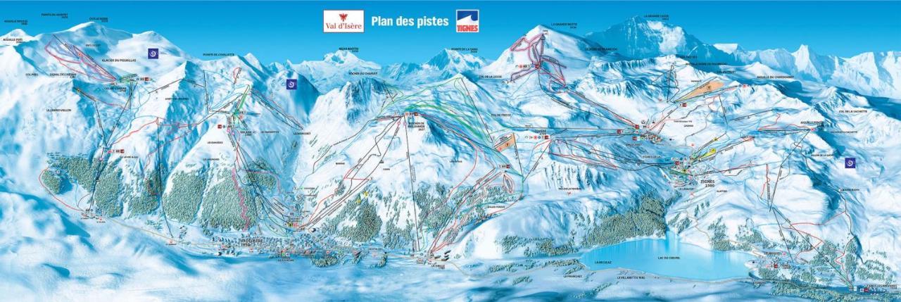 Residence Les Crets 1 - Val-dʼIsère Exteriör bild